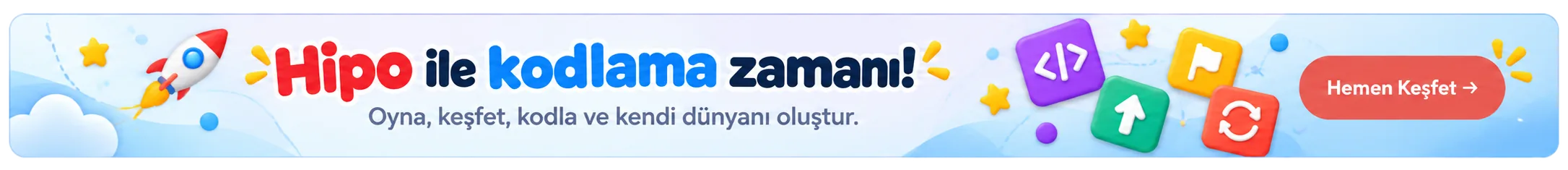 Hipo ile kodlama zamanı